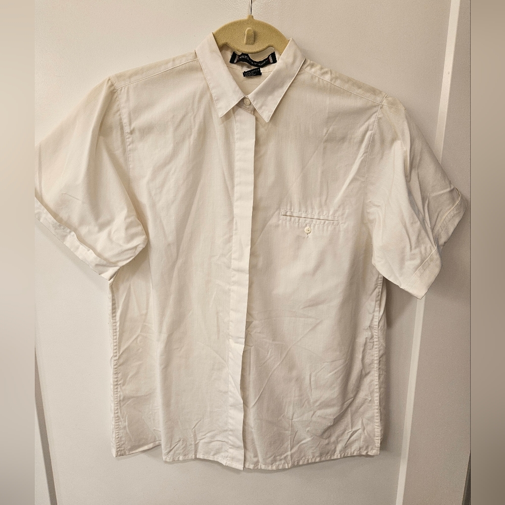 Vintage - NWOT - Reed Hunter White Blouse - Size M